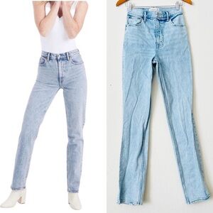 Abercrombie & Fitch SIZE 25 XL The ‘90s Straight Ultra High Rise Jeans